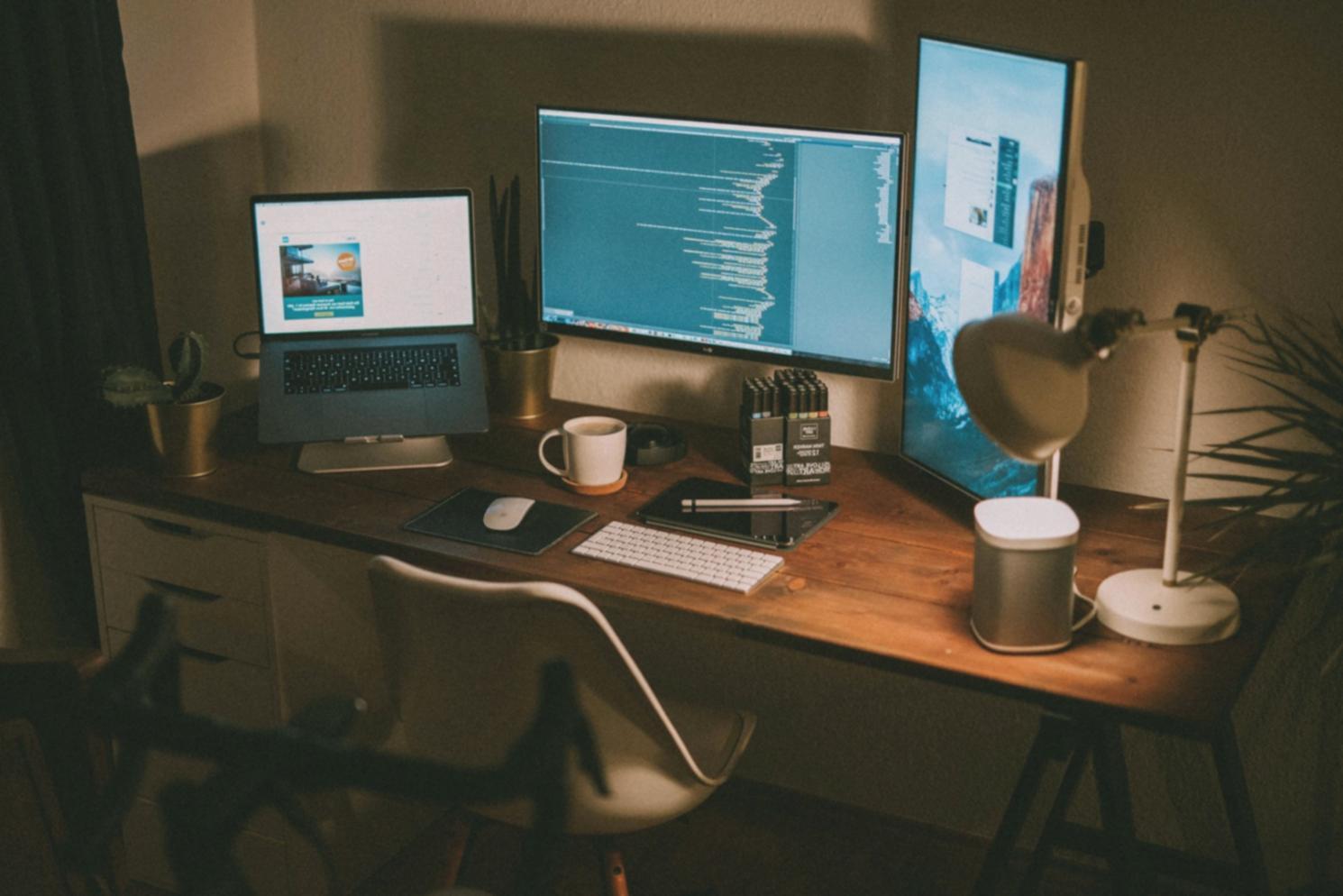 Students working through financial analysis exercises